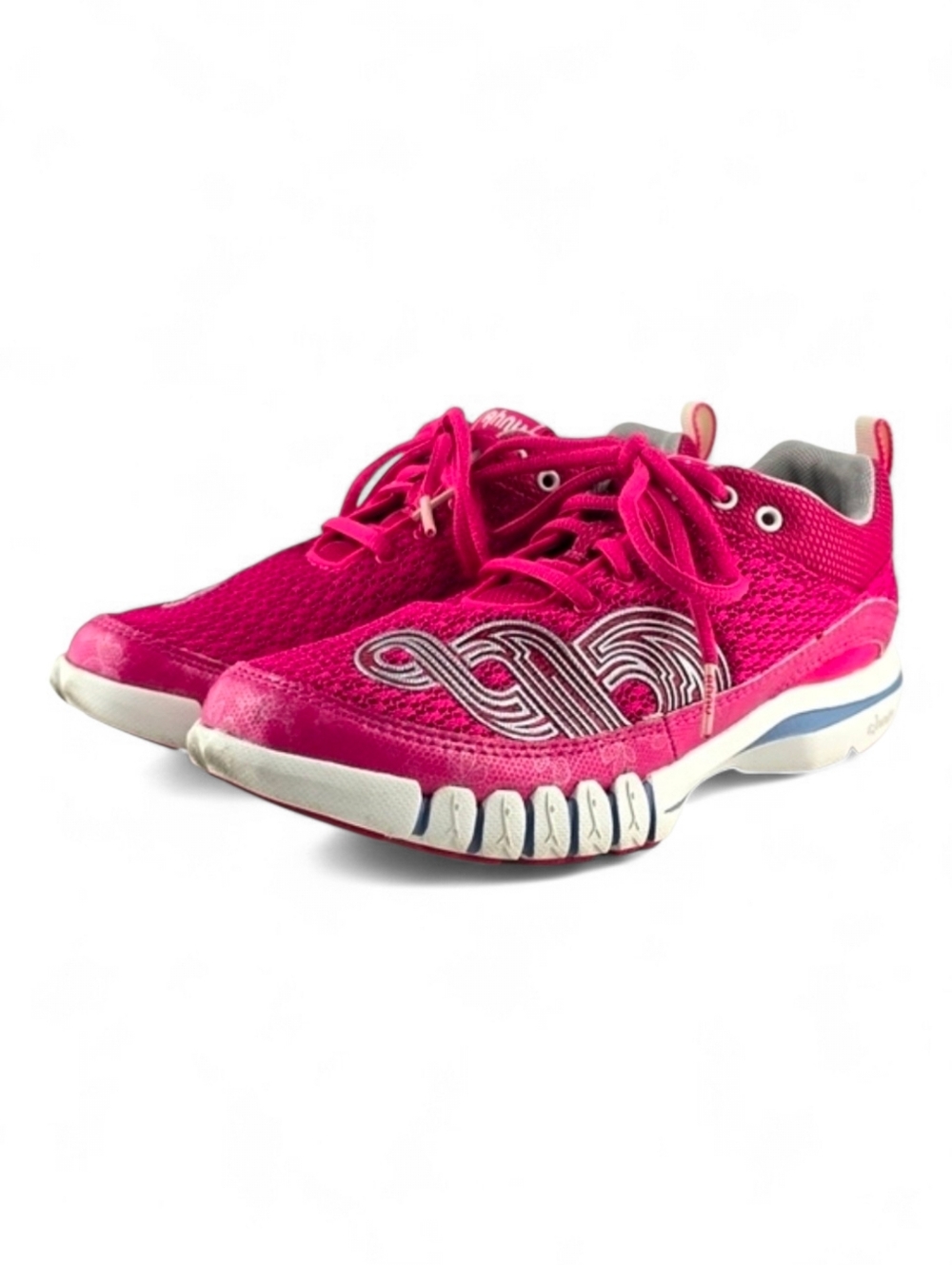 Ahnu Women's Yoga Split Hot Pink Mesh Cross Training Shoes Fuchsia 7